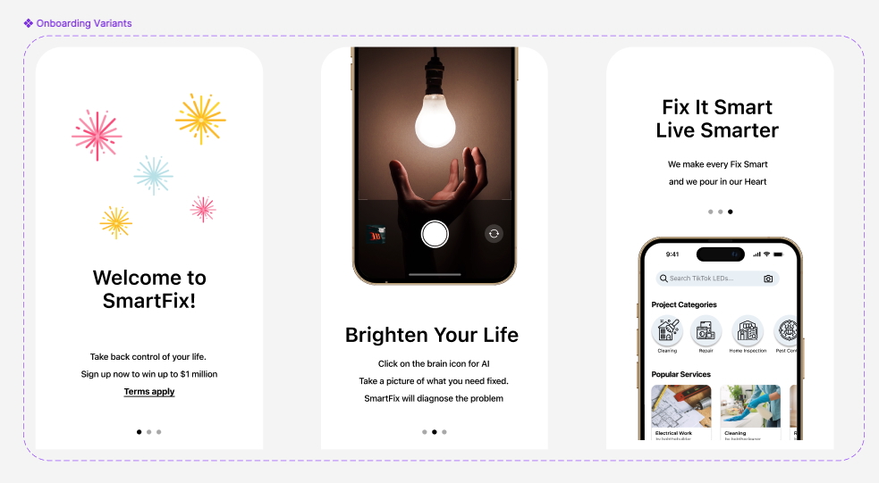 Computer Vision App preview page 1